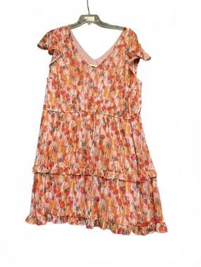 The General Good Dress Women  Stitch Fix Nina Tiered Pink Plus SIze 2X Pink